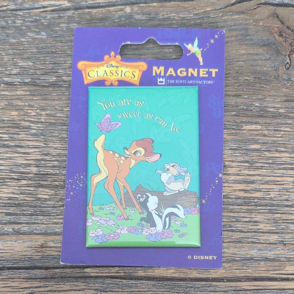 Vtg Disney Classics Bambi Magnet - Fridge Decor